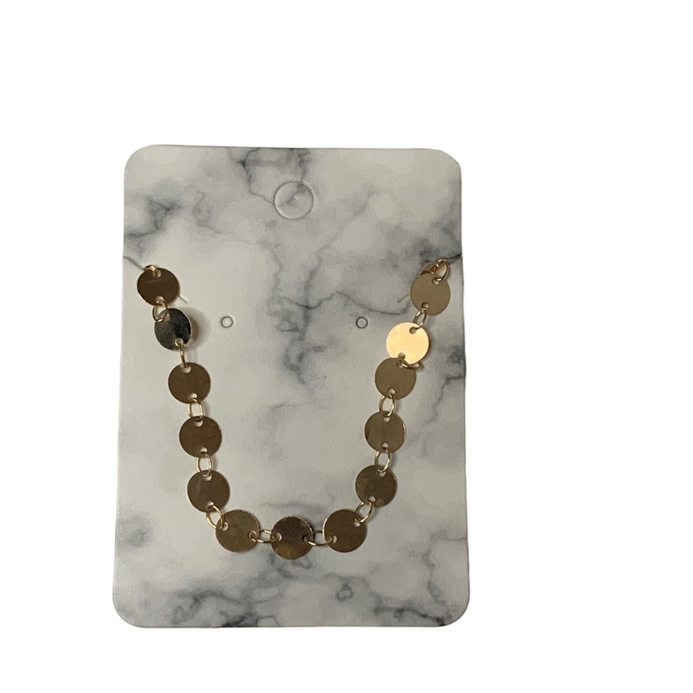Gold necklace
